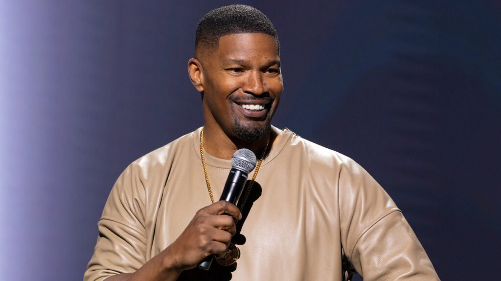 Jamie Foxx on Netflix Stage