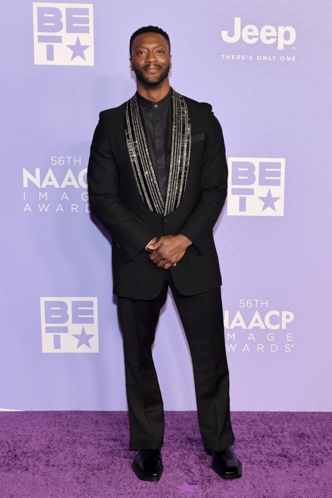 aldis hodge image awards red carpet