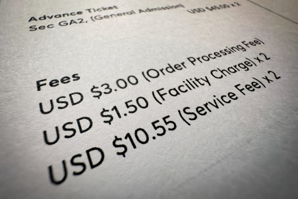 Examples of Junk Fees