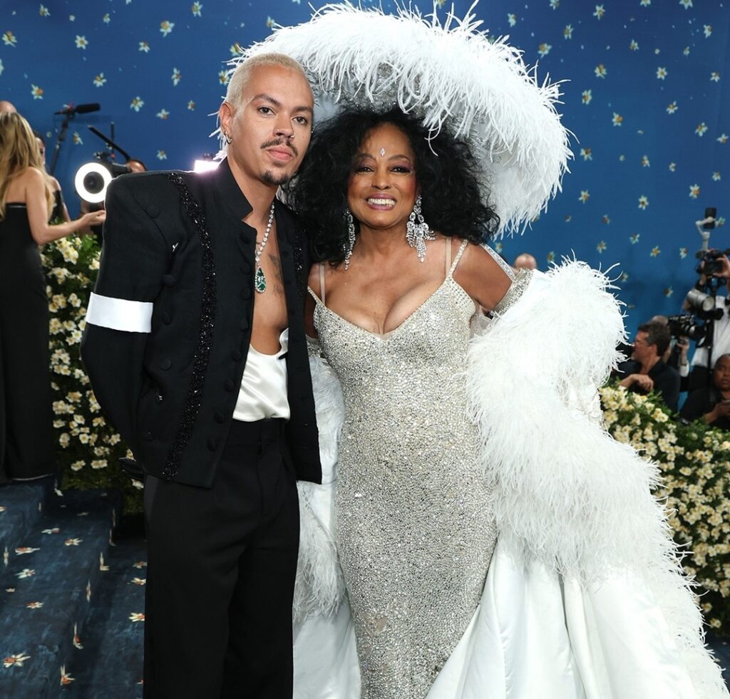 Diana Ross and Evan