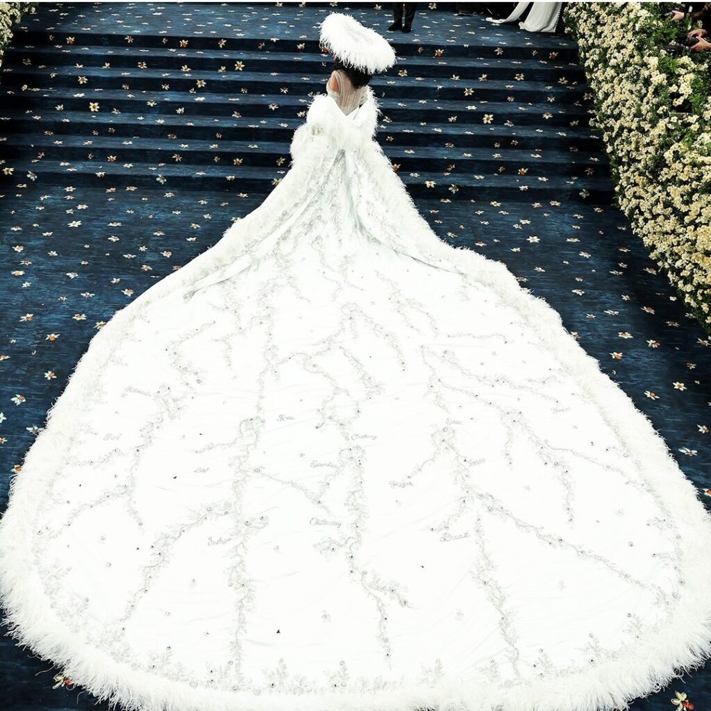 Diana's Ross on Met Gala Blue carpet