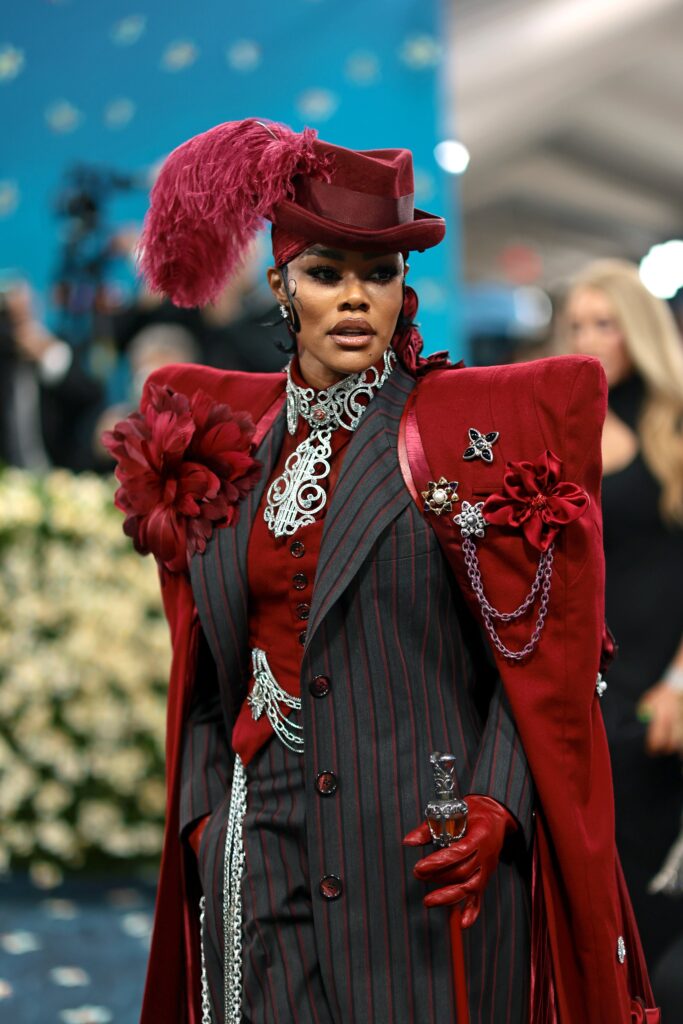 Teyana Taylor regal at Met Gala